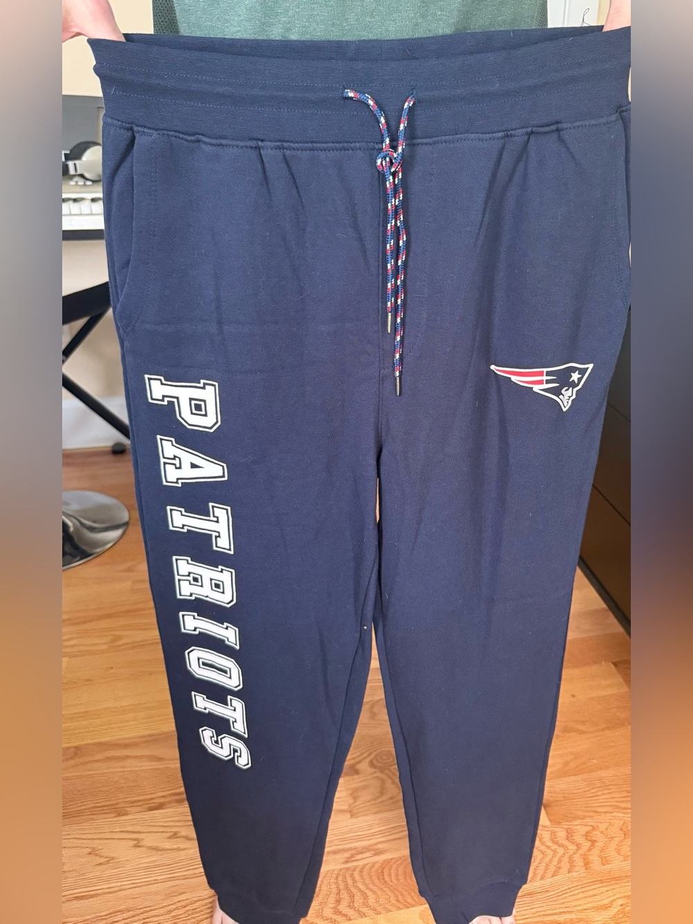 Men’s Navy Fleece Jogger Pants